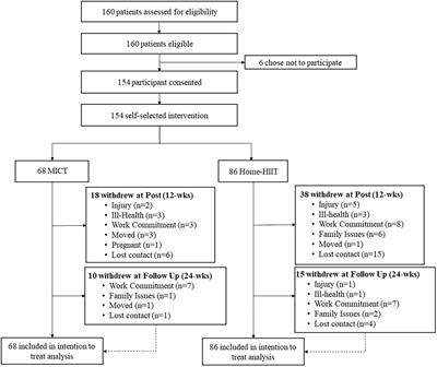 Home-Based HIIT and Traditional MICT Prescriptions Improve Cardiorespiratory Fitness to a Similar Extent Within an Exercise Referral Scheme for At-Risk Individuals